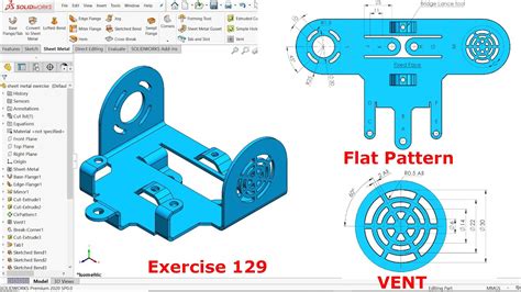 sheet metal solidworks tutorial pdf|solidworks sheet metal drawing exercises pdf.